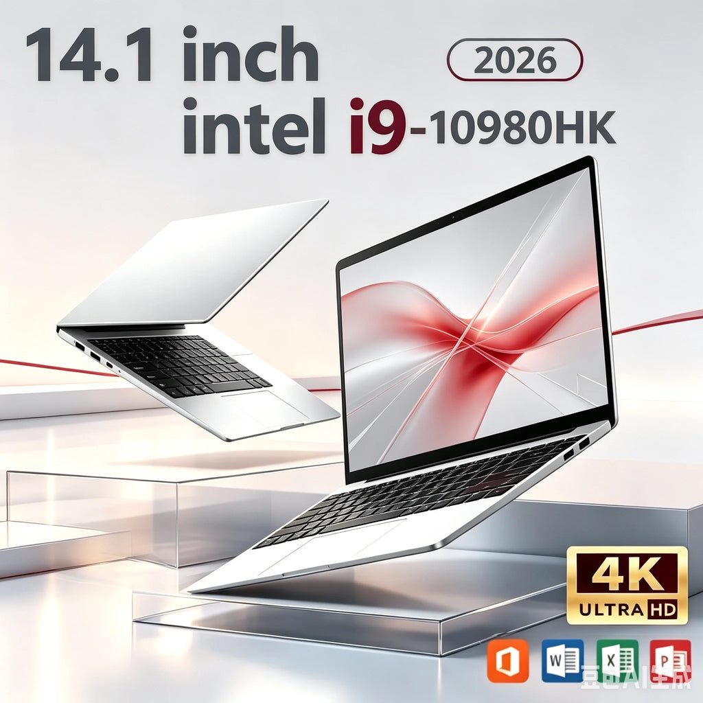 Portable 14.1 Inch Laptop Intel Core i9 10980HK 16GB DDR4 1TB 2TB SSD Gaming Notebook Computer PC Gamer Office Laptop