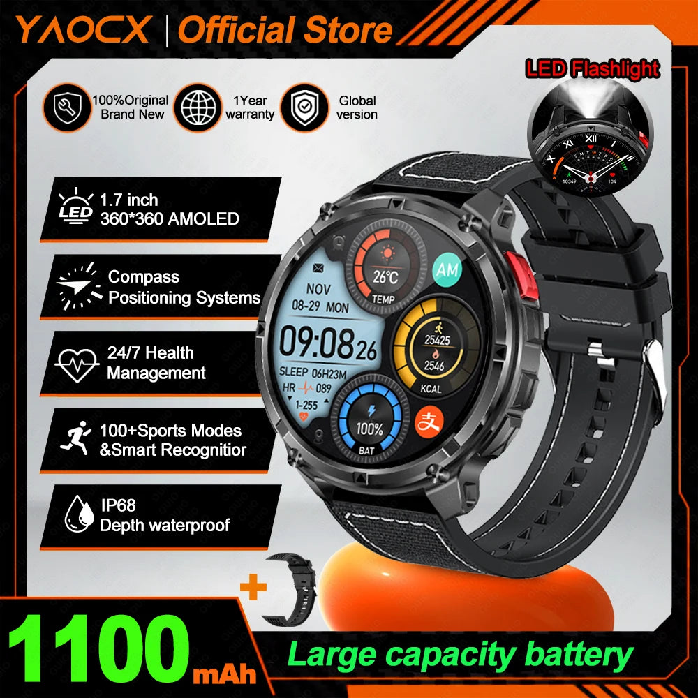 Smart Watch IP68 Waterproof Alarm Clock Reminder Music Control Breathing Training Exercise Mode Health Monitoring Smart Watch