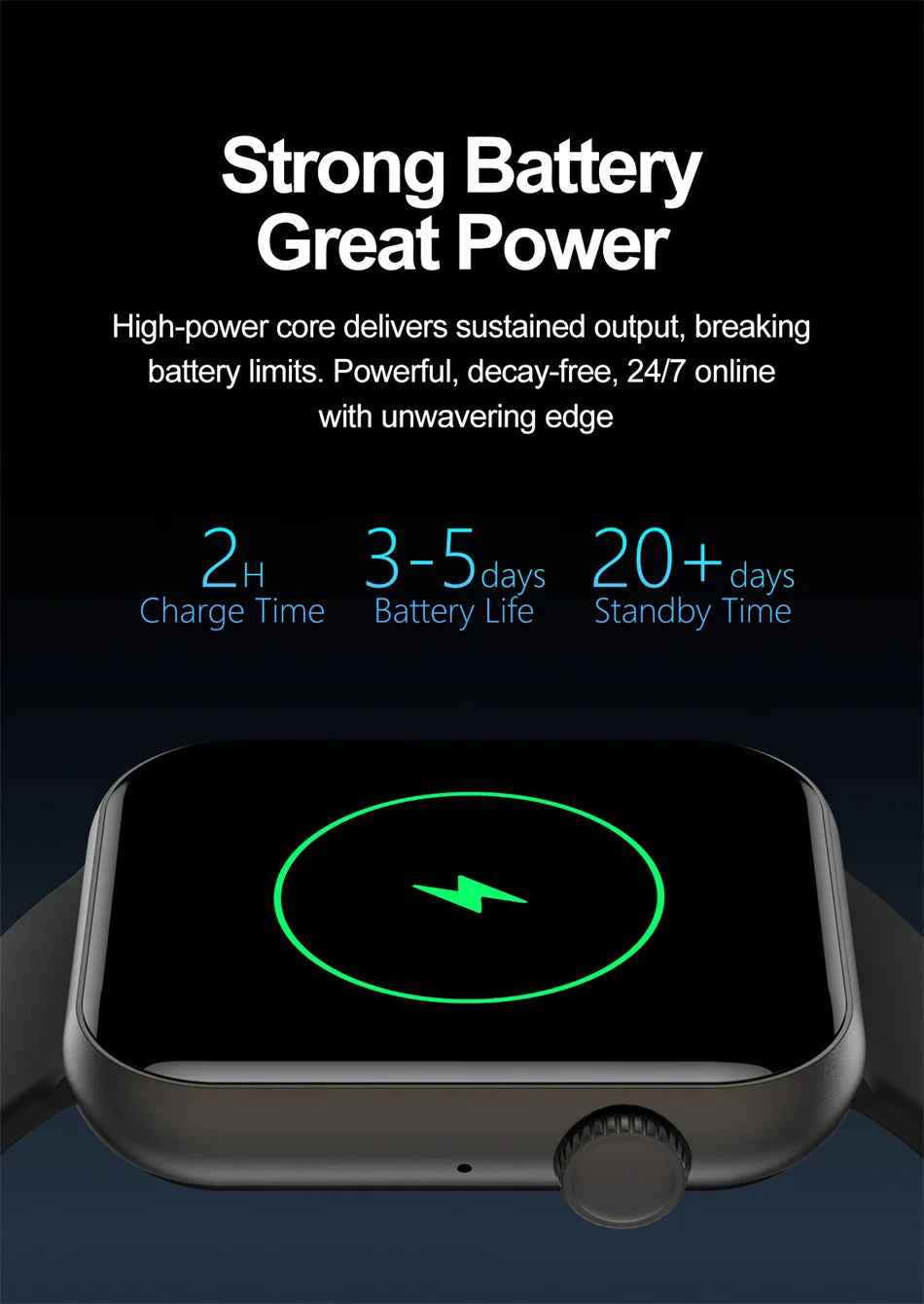 New Smart Watch For Women Full Touch Screen Bluetooth Call Waterproof Watches Sport Fitness Tracker Smartwatch Lady Reloj Mujer