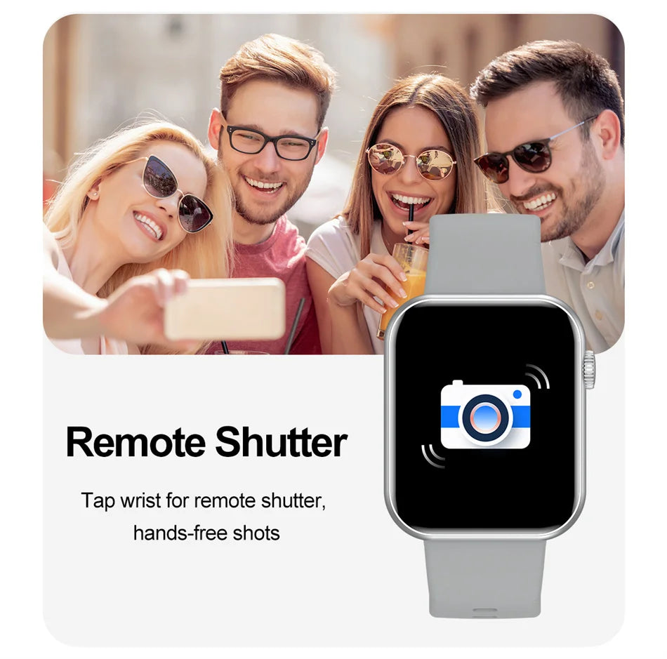 New Smart Watch For Women Full Touch Screen Bluetooth Call Waterproof Watches Sport Fitness Tracker Smartwatch Lady Reloj Mujer