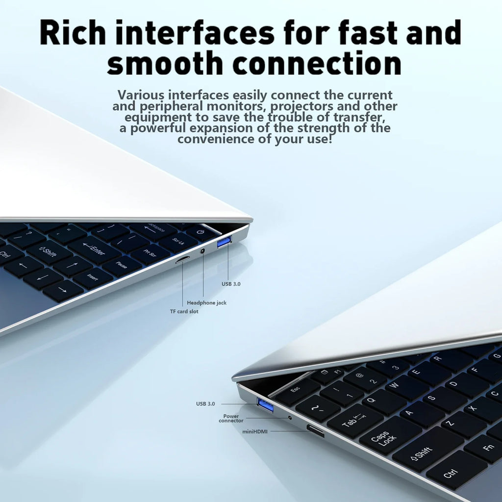 2026 Dapper New 15.6 Laptop Intel Core I9-9900 32GB 2TB Gaming PC Novate Ultra Slim Compact Study Computer PC Windows 11