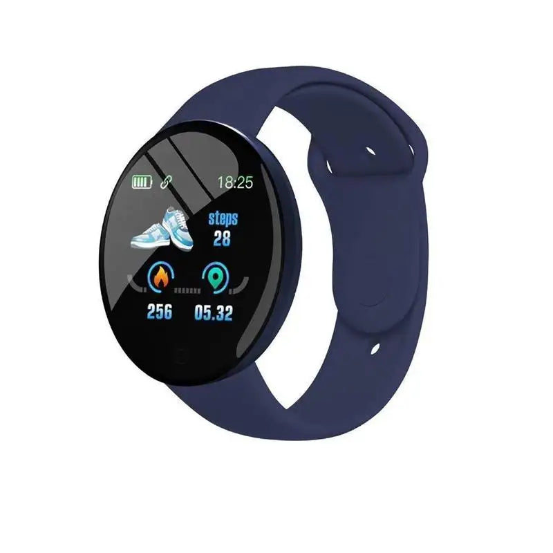 D18 Smartwatch Circular Color Screen Multiple Sports Modes Call Information Reminder Photo Taking Music Smart Bracelet 2026