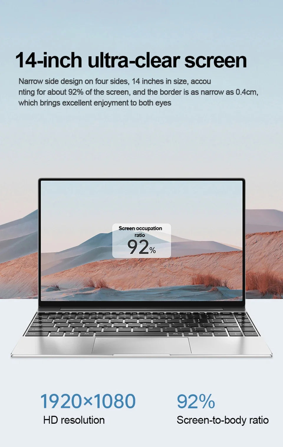 Brand New Laptop Computer Windows 11 Pro 14.1" Intel CORE i9-10980HK 16GB 1/2TB 1920*1080 Resolution Office Gaming PC notebook