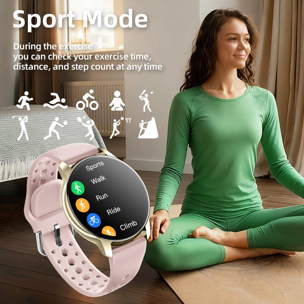 2026 New Smart Watch for Android/IOS 1.46''HD Display Camera Control Wireless Phone Call Voice Answer Christmas Gift Men Women