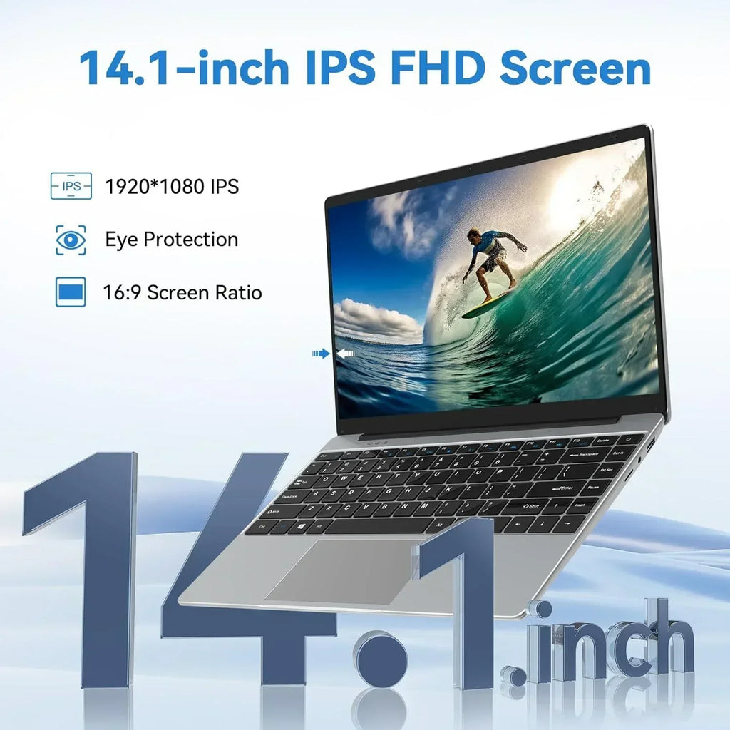Intel Core i9 10980HK 14.1 Inch Windows 11 Pro Laptop 32GB RAM 2TB M.2 SSD 8 Core 16 Thread Notebook Gaming Office Computer