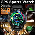 2026NEW Smart Watch Outdoors Sports MAN Bluetooth Call IP68 Waterproof Heart Rate GPS HD Screen Large Battery Health Monitoring