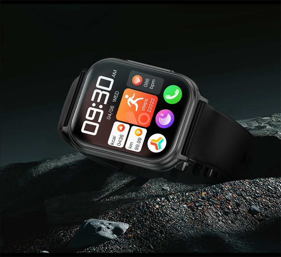 2026 New Smartwatches Men Women Professional Sports Fitness IP68 Waterproof Built-in 24H Heart Rate Bluetooth Call Smart Watch