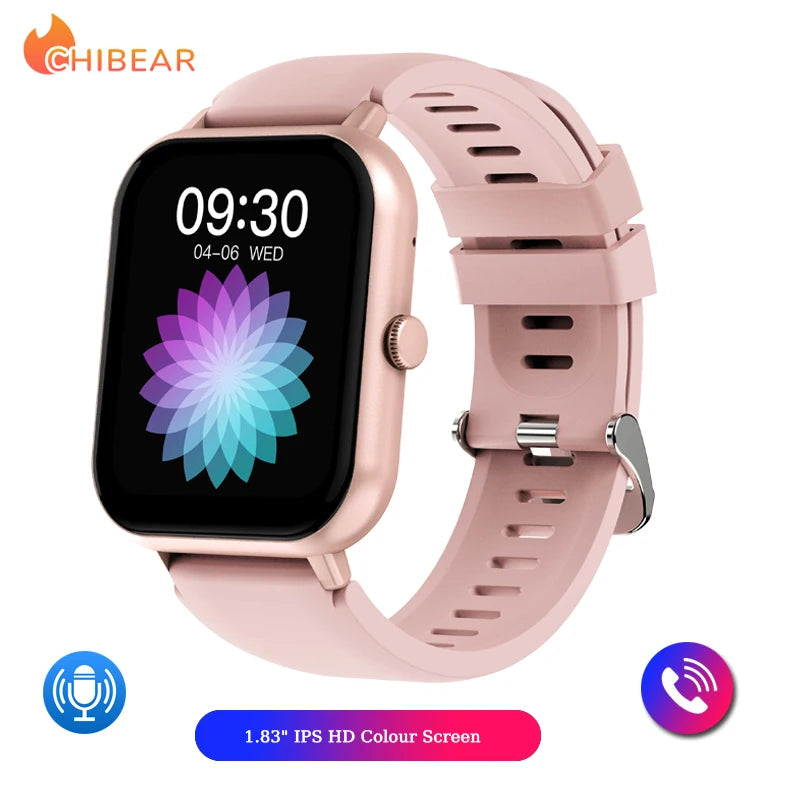2025 New Smart Watch For Men Women Gift Full Touch Screen Sports Fitness Watches Bluetooth Call Smartwatch Woman For Andriod&IOS