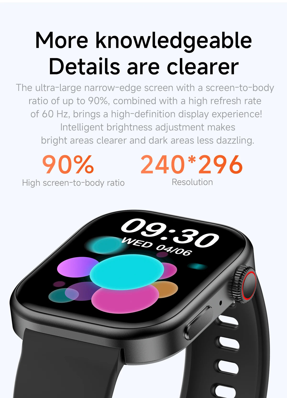 2026 NEW Smart Watch for Android/IOS 2.01“ HD Screen Health Monitoring Bluetooth Call Music Control Sport Watch for Men Women