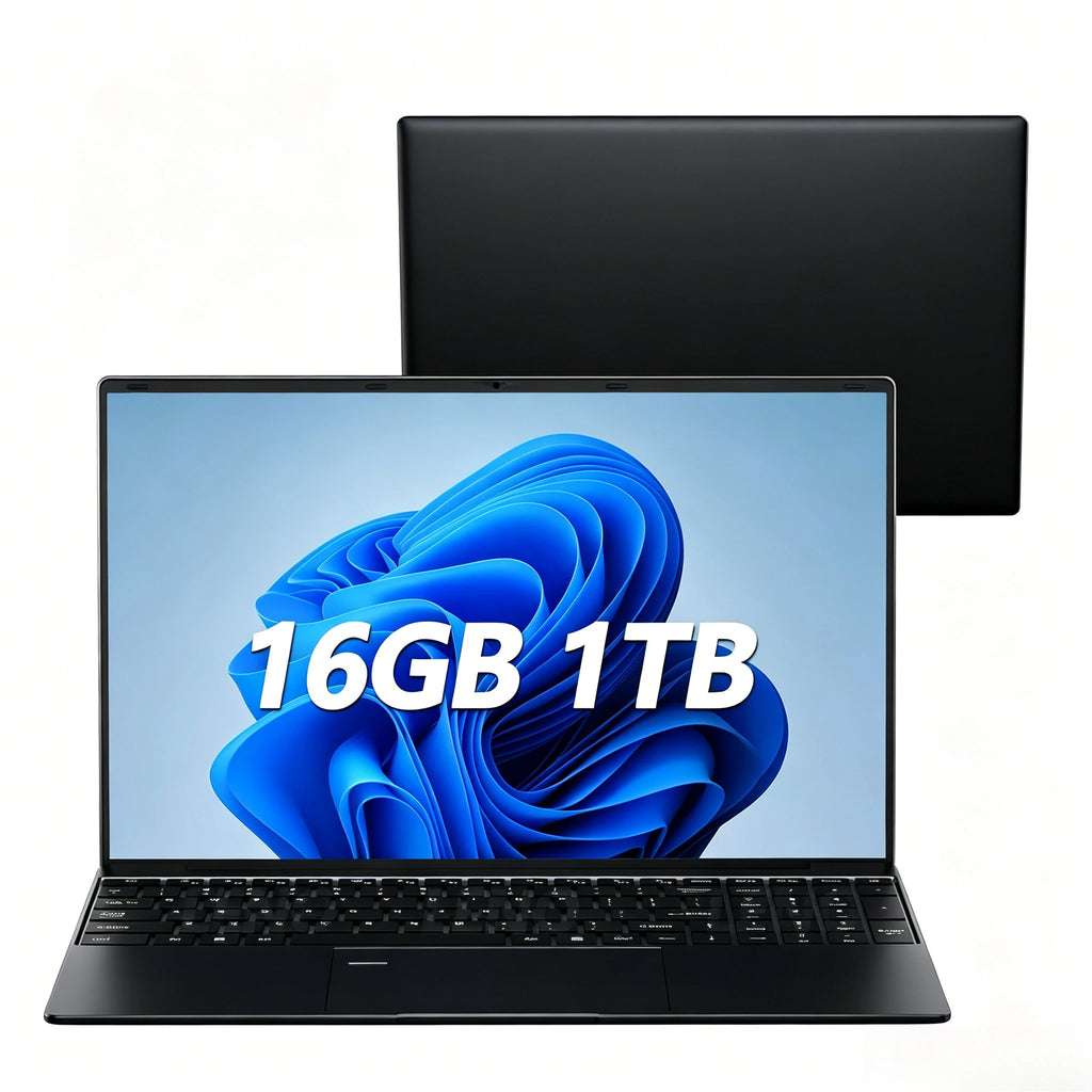 2026 NEW 15.6" Portable Ultra Laptop Intel Core i9-9900, 16GB RAM, 1TB SSD, High Speed Gaming and Office Notebook PC
