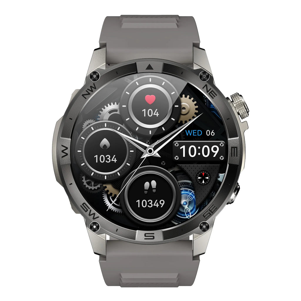 Smart Watch 2026 For Android IOS GPS Compass Sports Smart Watches For Man Women HD AMOLED Bluetooth Call Waterproof Smartwatch