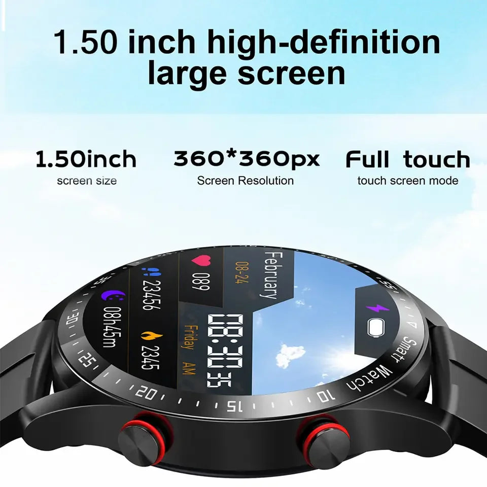 2026 New Electronic Smartwatch Waterproof Sports Watch Wrist Smart Watches for Man Women Fitness Tracker Clock for IOS Android