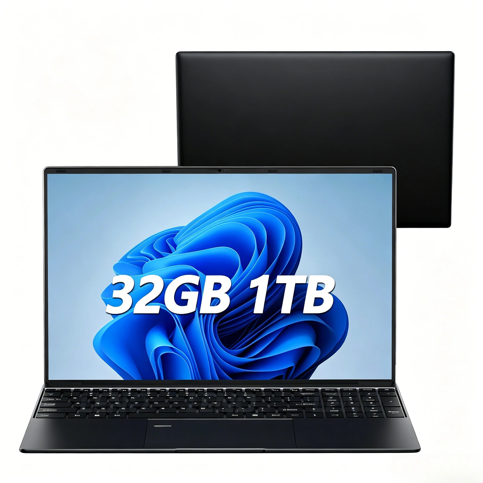 2026 NEW 15.6" Portable Ultra Laptop Intel Core i9-9900, 16GB RAM, 1TB SSD, High Speed Gaming and Office Notebook PC