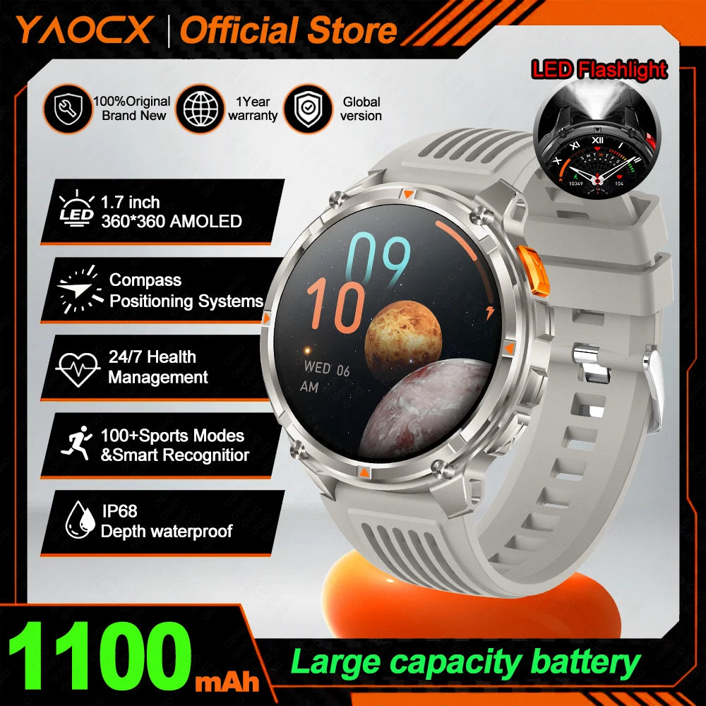 Smart Watch IP68 Waterproof Alarm Clock Reminder Music Control Breathing Training Exercise Mode Health Monitoring Smart Watch
