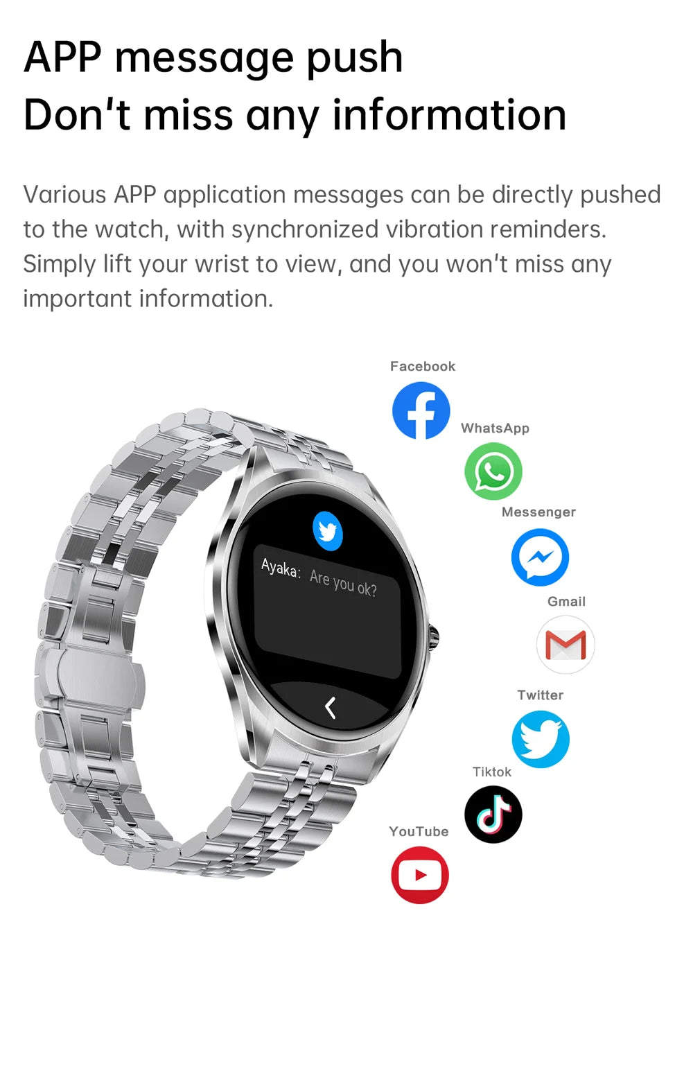 Smart Watch  6.5mm Ultra - Thin 1.43" AMOLED Screen Bluetooth Call 120+ Sports Modes for Daily & Sports