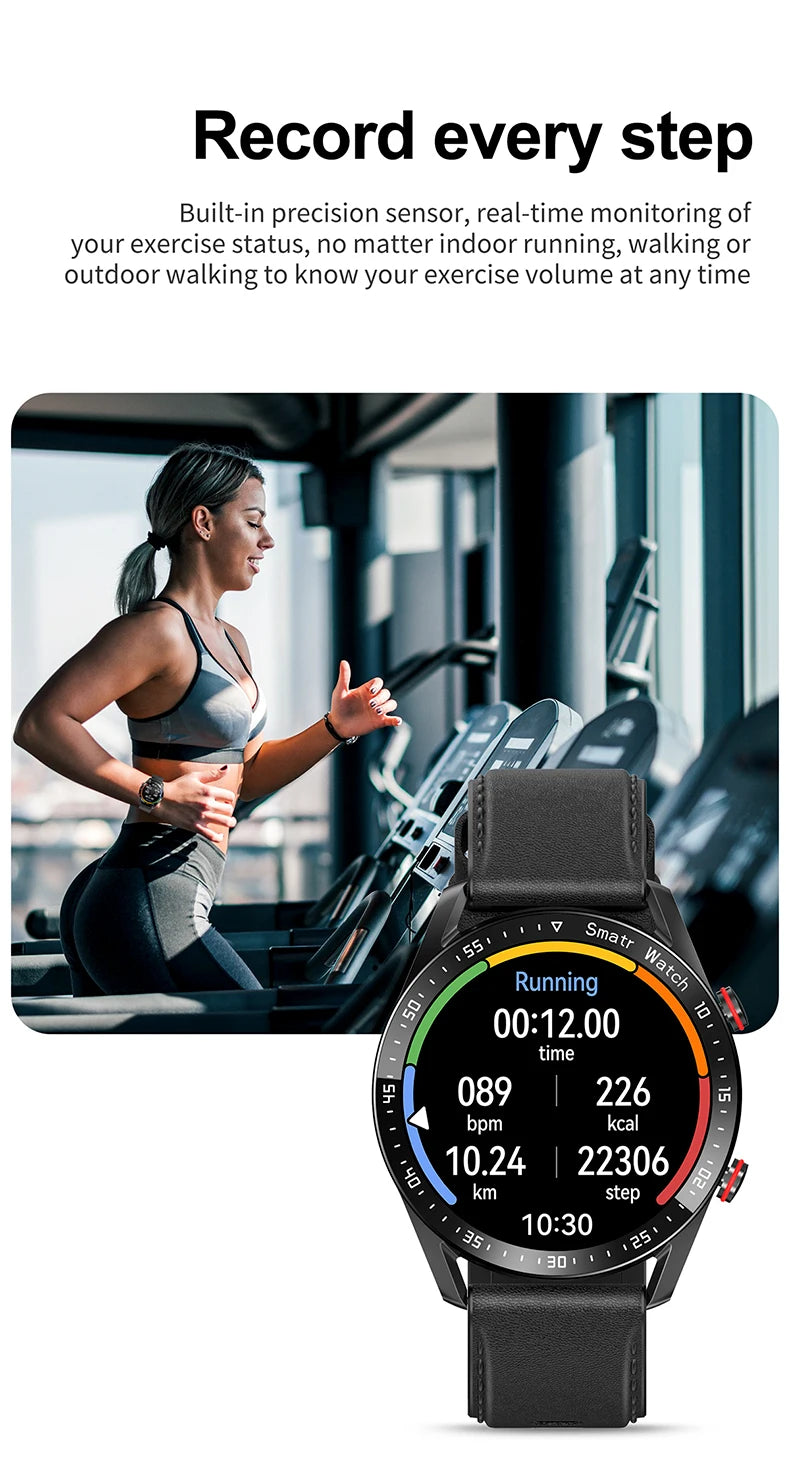 2026 New Electronic Smartwatch Waterproof Sports Watch Wrist Smart Watches for Man Women Fitness Tracker Clock for IOS Android