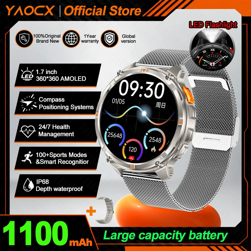 Smart Watch IP68 Waterproof Alarm Clock Reminder Music Control Breathing Training Exercise Mode Health Monitoring Smart Watch