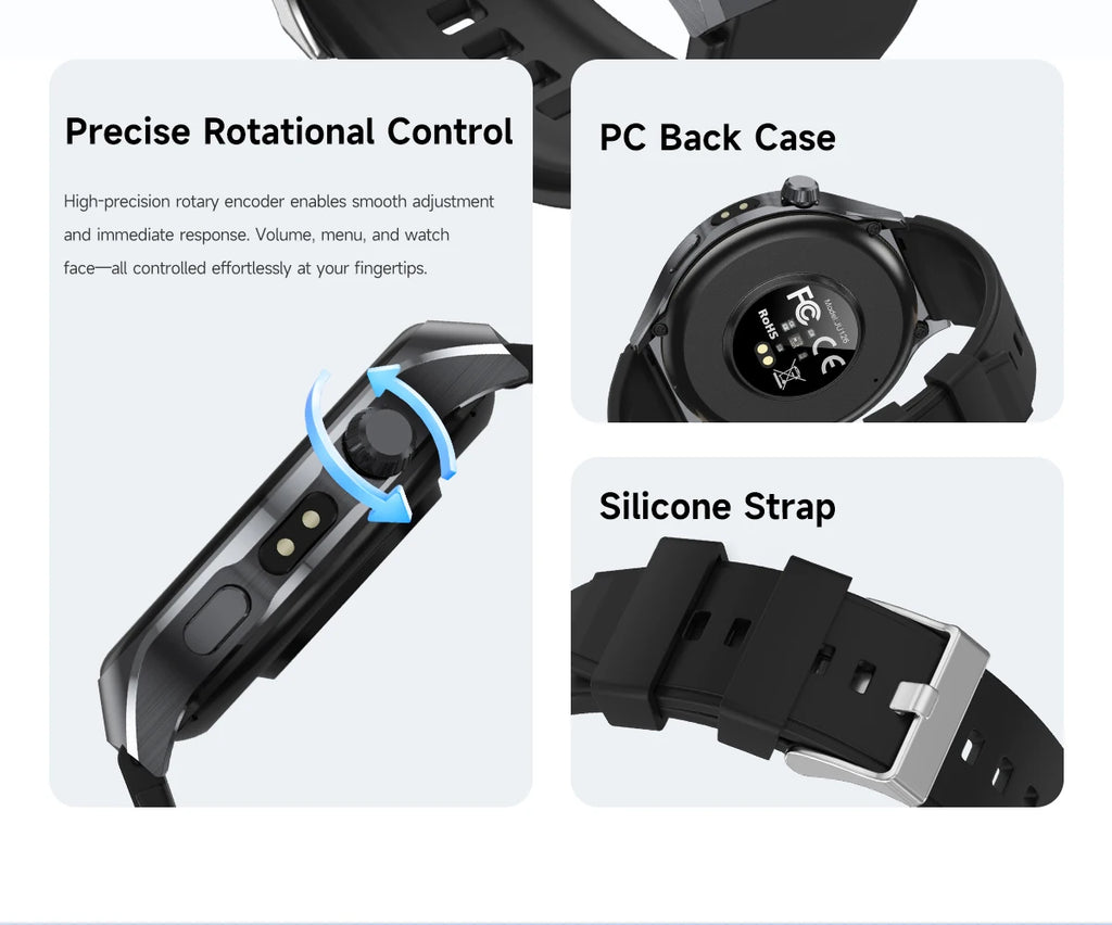 New Smartwatch 2026-1.7-Inch HD Screen, 1000 Mah Battery, Information Alert Function, Multiple Sports Modes