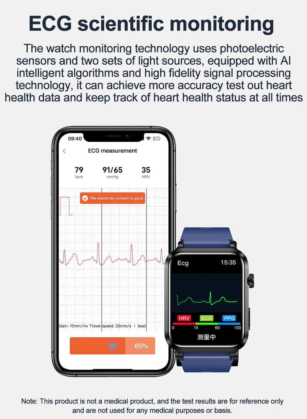 2026 New Smart Watch air Pump ECG True Accurately Blood Pressure Airbag health watch Uric Acid Blood Lipids watch men waterproof