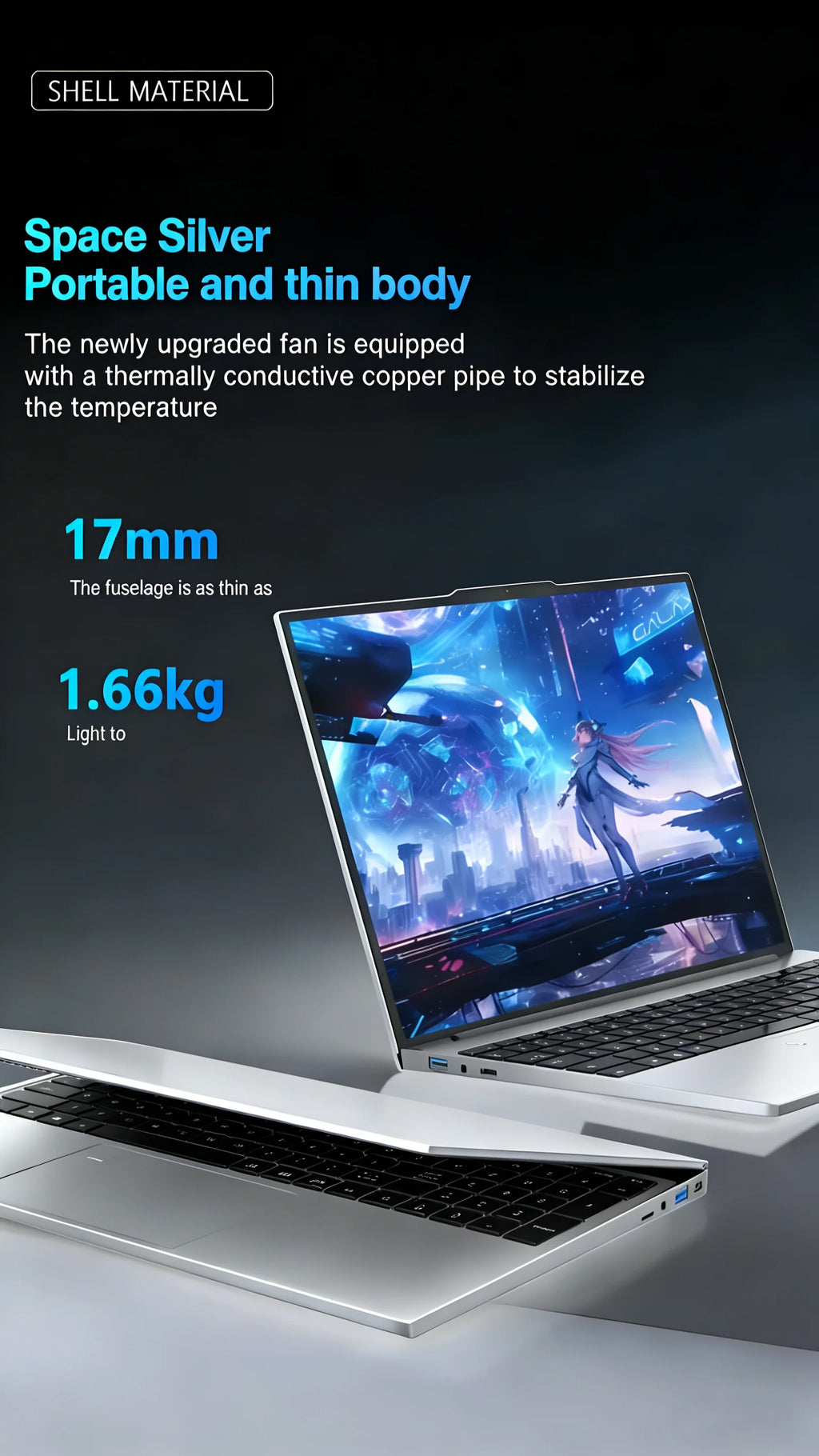 Core I9-10980 Office Laptop | 16GB RAM | 1TB 2TB SSD | 1080P FHD | Fingerprint Unlock | Ideal for Everyday Office Work and Study