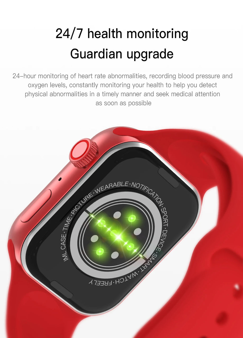 Smart Watch for Men Women Bluetooth Call 24 Hours Heart Rate Sleeping Monitor Music Play Cycling Watch with Calorie Sport  Watch