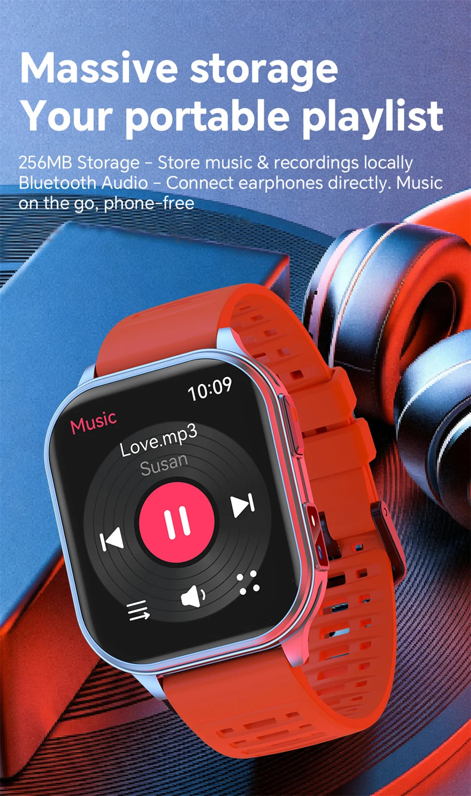 New Smartwatch Men Women Camera Take Photos Record Video Health Monitor Sports Fitness Waterproof Flashlight Call Smart Watches