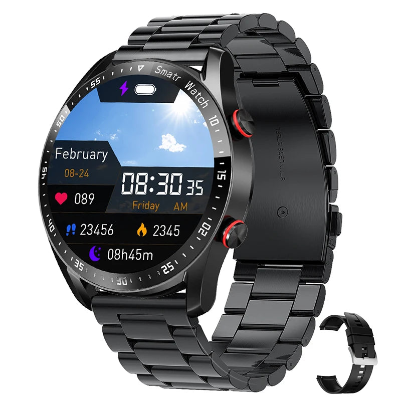 2026 New Electronic Smartwatch Waterproof Sports Watch Wrist Smart Watches for Man Women Fitness Tracker Clock for IOS Android