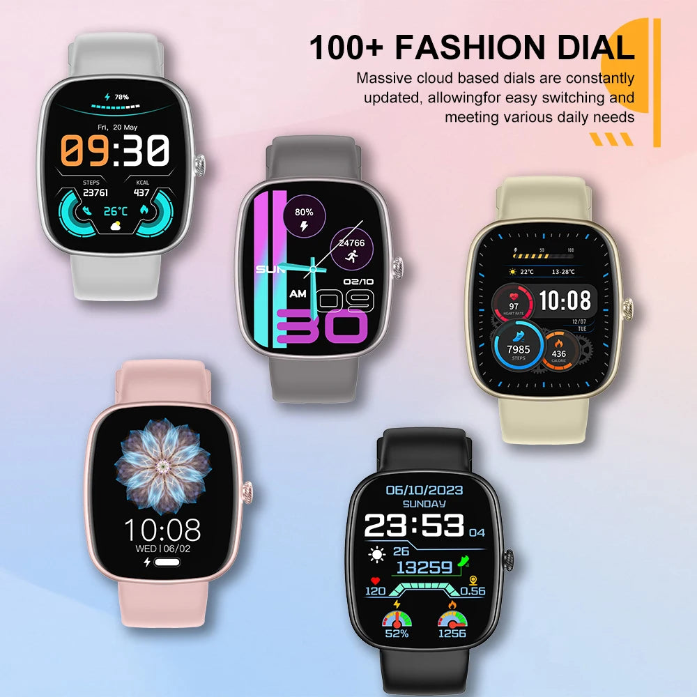 2024 NEW Smart Watch 1.83"  Full Touch Screen Sports Fitness Tracker with Call Function, Step & Calorie Counter Andiod and IOS