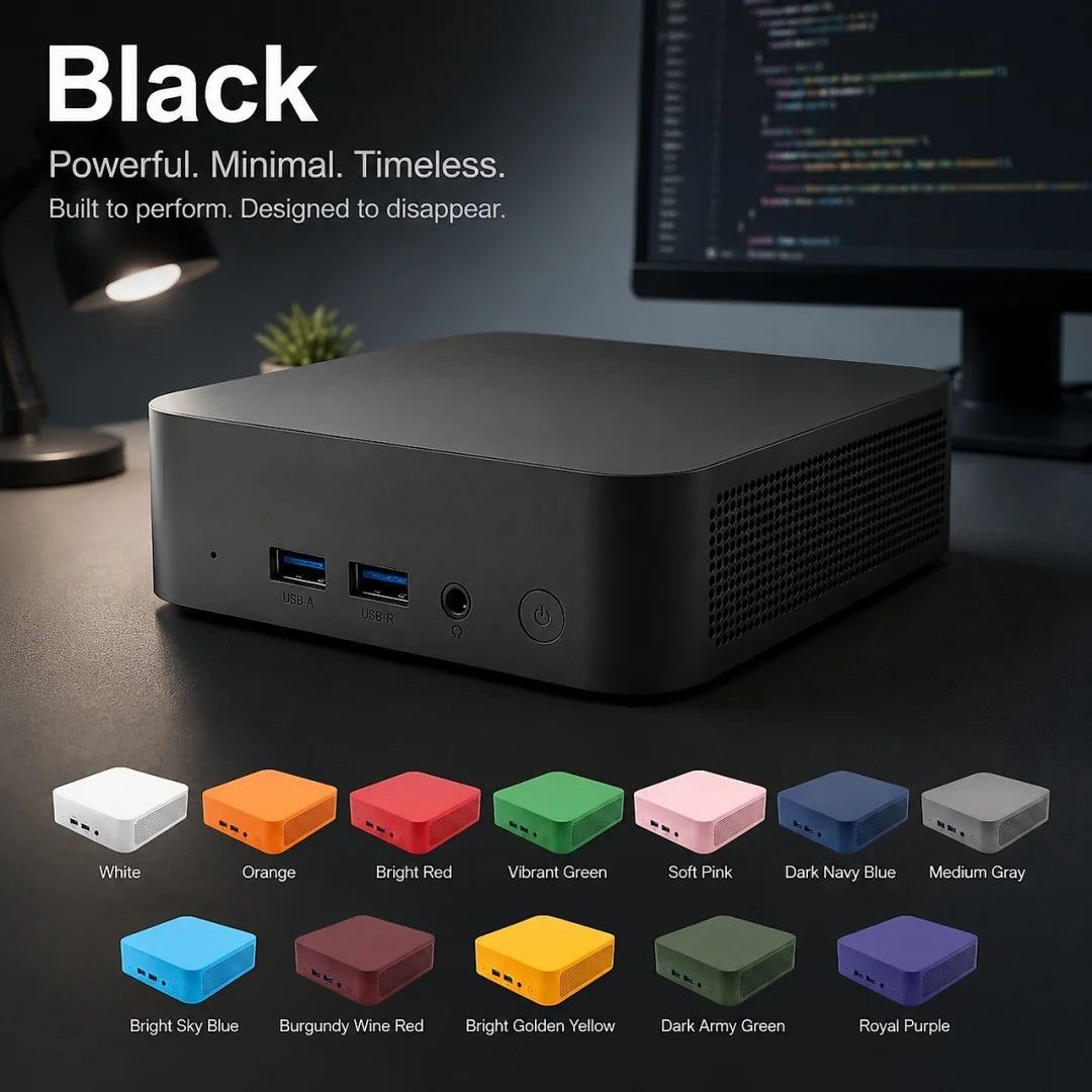 Windows 11 MiniPC Intel Core I9 10980HK 16GB 32GB RAM WIFI6 BT5.2 4K 1TB 2TB SSD 1000Mbps Protable Gaming Computer PC