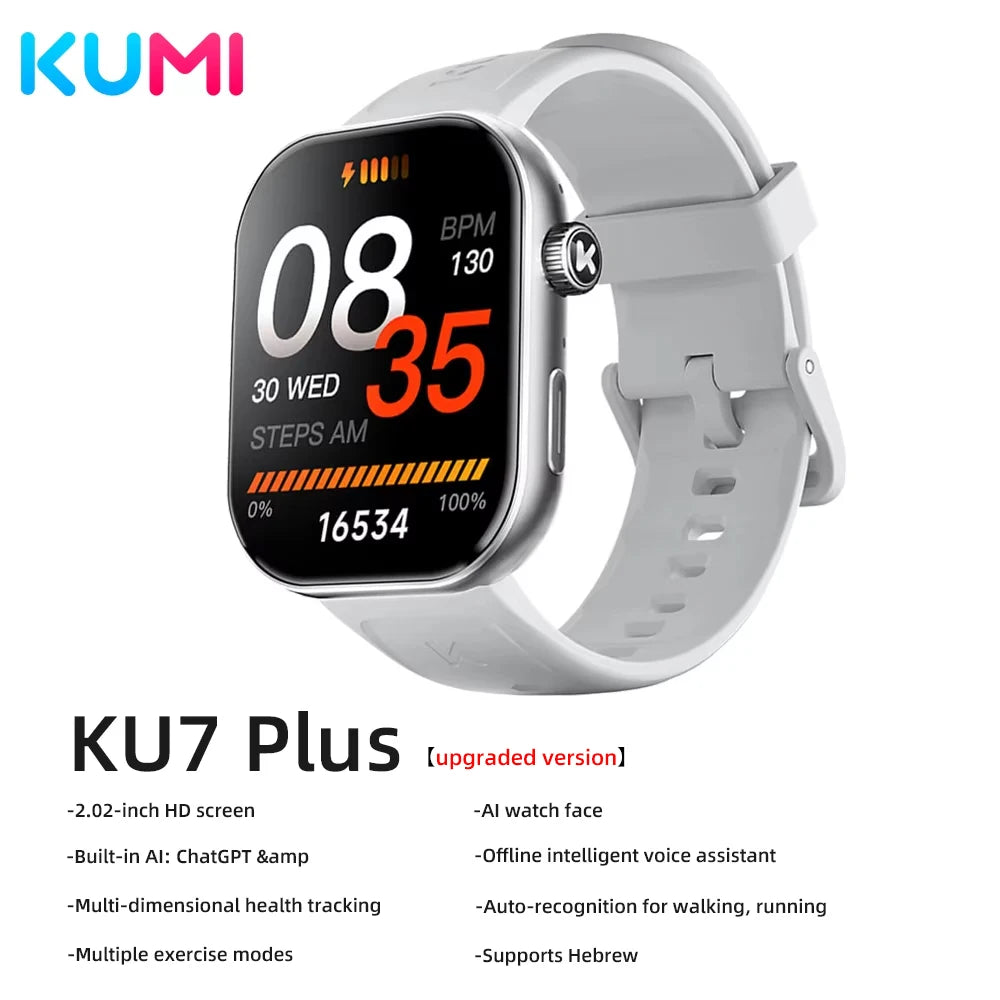 Original KUMI KU7 Meta & Plus Smart Watch