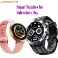 Smart Watch for Lovers, Outdoor Sports Matching, Message Notifications Deep Waterproof All-day Health Monitoring Valentine's Day