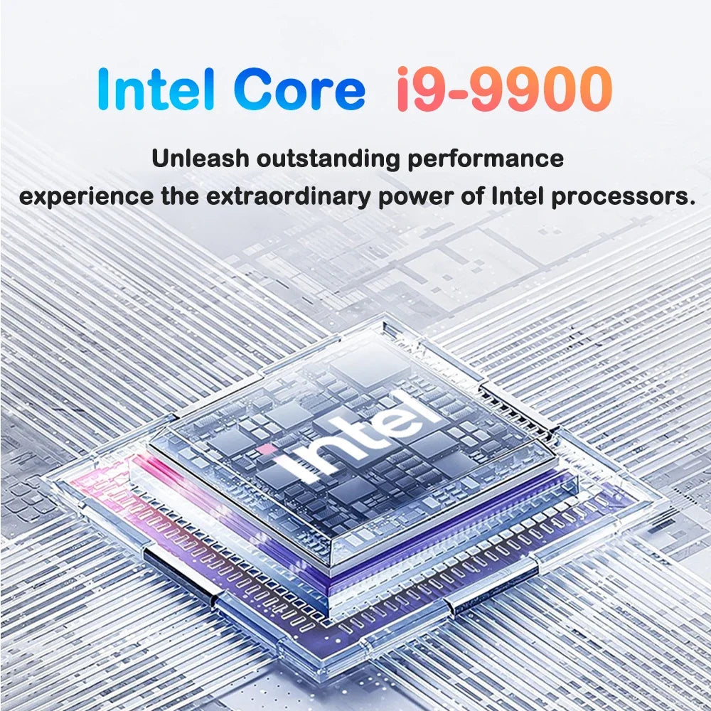2026 Dapper New 15.6 Laptop Intel Core I9-9900 32GB 2TB Gaming PC Novate Ultra Slim Compact Study Computer PC Windows 11