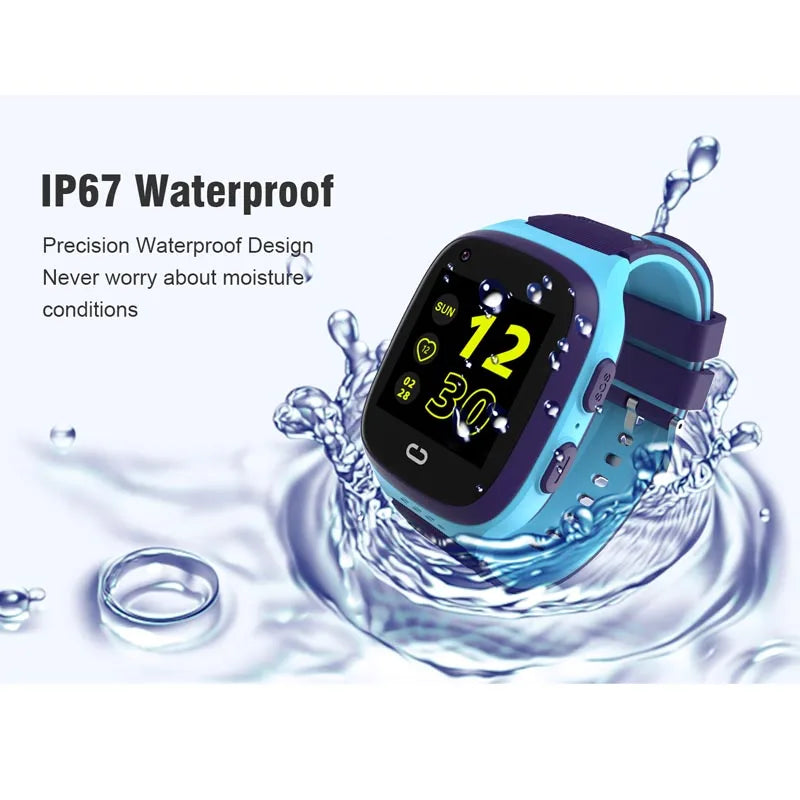 SmartWatch 2025 Newest Model LT31 4G GPS Kids Smart Watch Phone Waterproof SOS Smartwatch With SIM Card For Boys and Girls