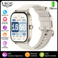 2026 New Smart Watch Diagnosis Blood Lipids Uric Acid Blood Pressure Smartwatch Men ECG+HRV Voice Bluetooth Call Health watch