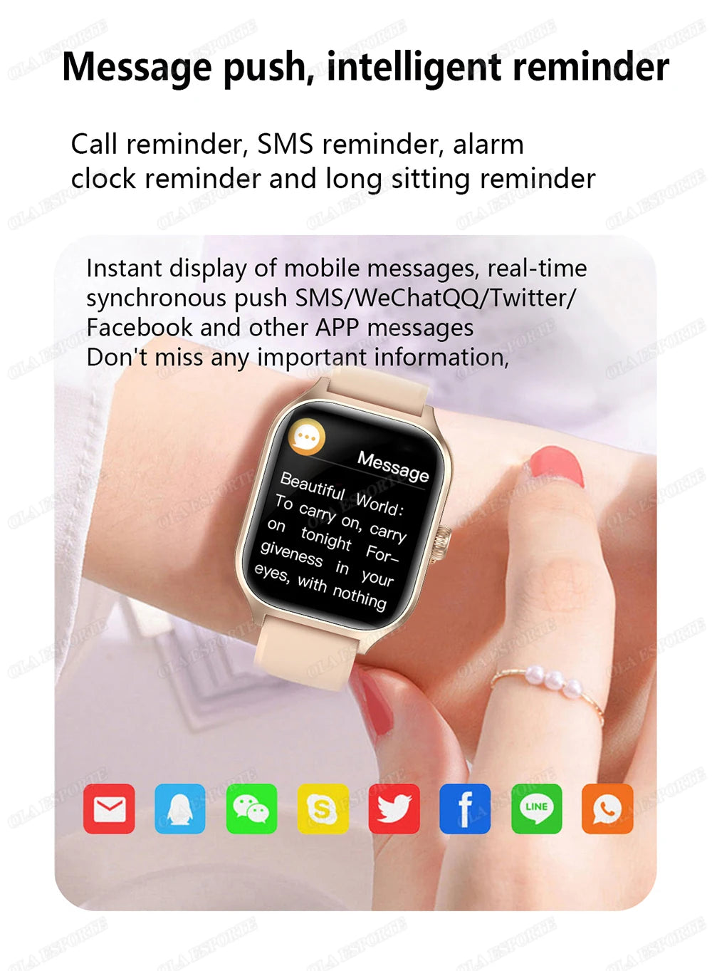 2025 Smart Watch Android IOS Phone 2.01 Inch Color Screen Bluetooth Answer Call Fitness Watches Tracker Smartwatch Women Men