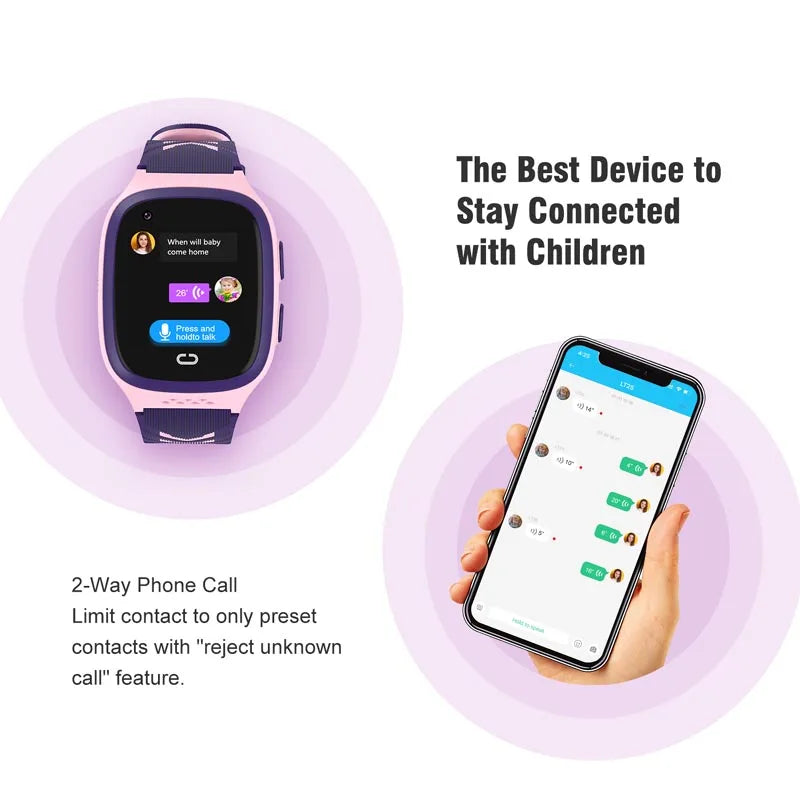 SmartWatch 2025 Newest Model LT31 4G GPS Kids Smart Watch Phone Waterproof SOS Smartwatch With SIM Card For Boys and Girls