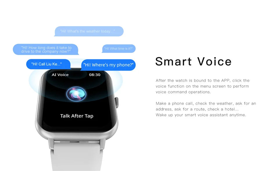 2025 New Smart Watch For Men Women Gift Full Touch Screen Sports Fitness Watches Bluetooth Call Smartwatch Woman For Andriod&IOS