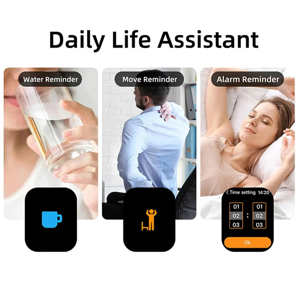 2026 New Smart Watch, Wireless Call/Dial, Multiple APP Reminders, Men and Women, Sports Watches, Compatible With IPhone/Andriod