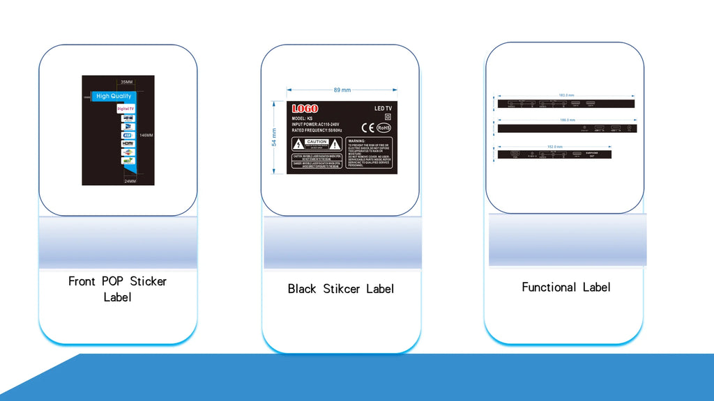 32 Inch LCD Smart TV Flat Panel Supports Wired and Wireless Network Connections and Live TV Installation Applications