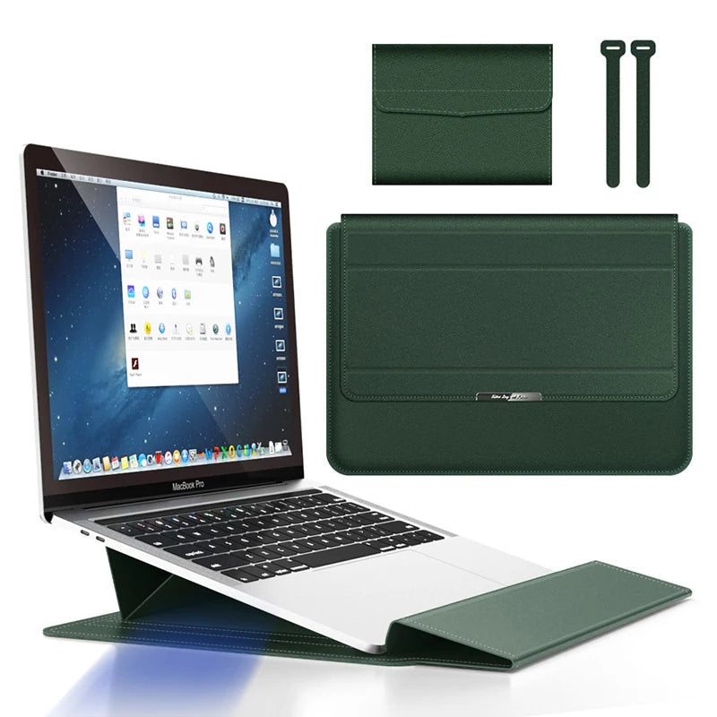 for 14.1 Inch Intel Core I7 7500U 1080P Windows 11 Gaming Laptop Sleeve Notebook Bag Computer PC Holder Charger Pouch Cable Belt