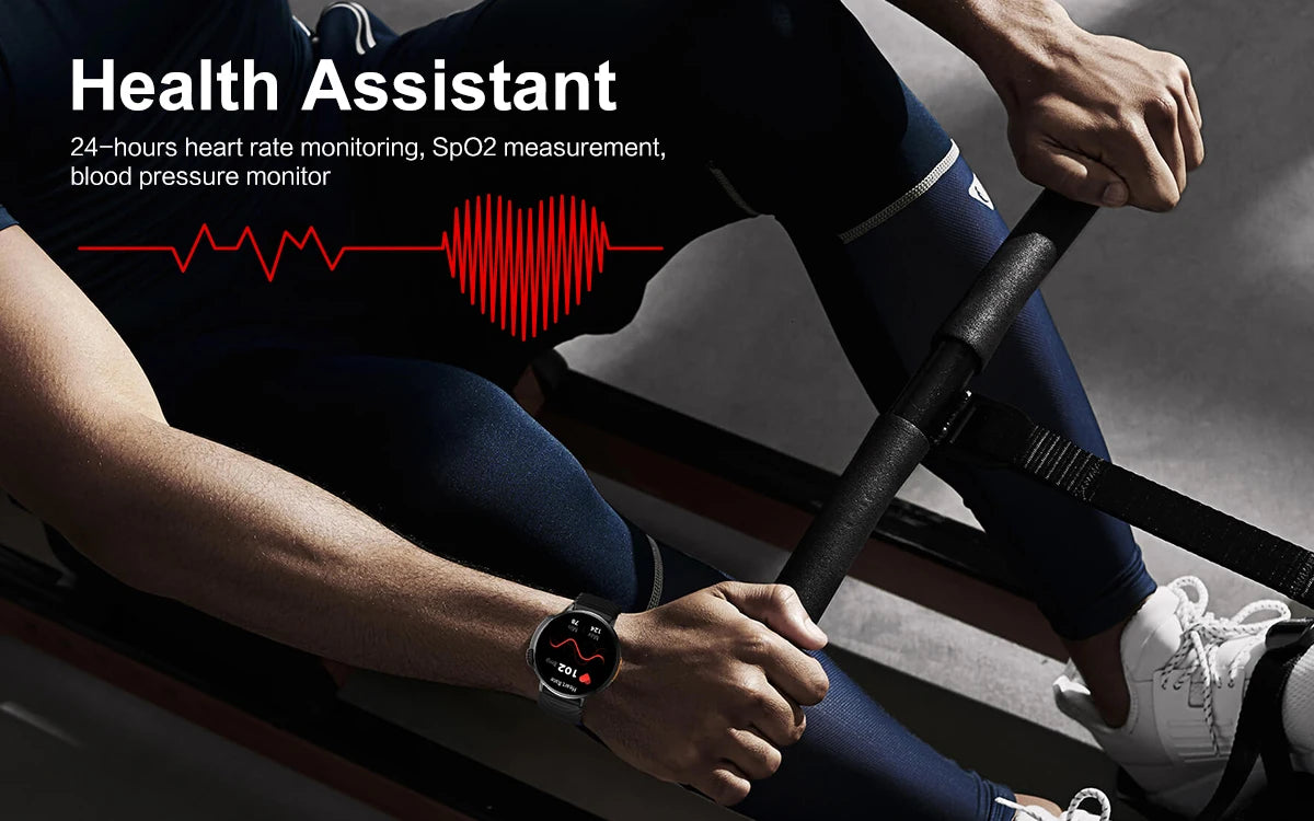 Smart Watch Ultra for Women men 1.52'' HD display sport Fitness tracker with Health Tracking,120+ Sport modes for Android IOS