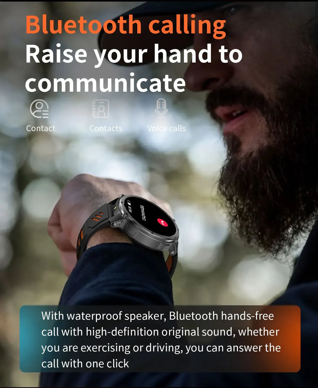 Smart Watch IP68 Waterproof Alarm Clock Reminder Music Control Breathing Training Exercise Mode Health Monitoring Smart Watch