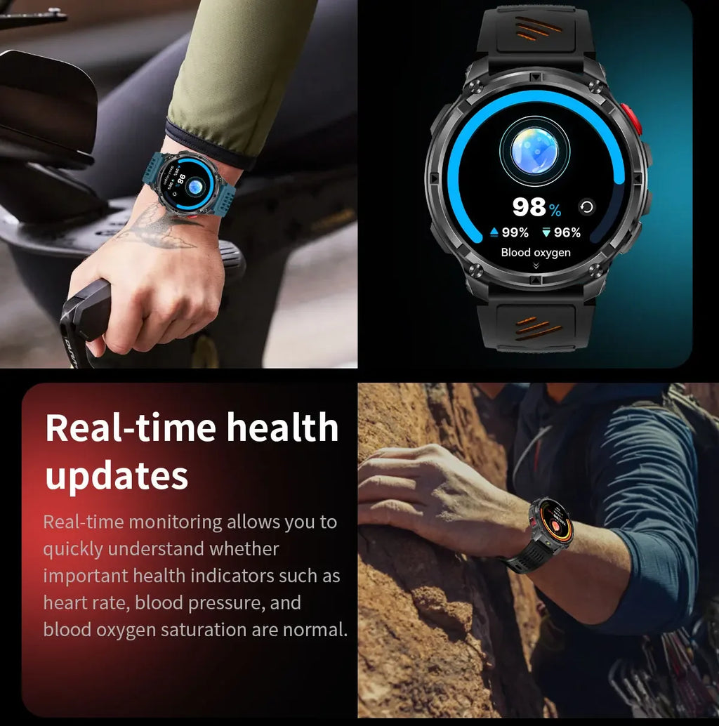 Smart Watch IP68 Waterproof Alarm Clock Reminder Music Control Breathing Training Exercise Mode Health Monitoring Smart Watch