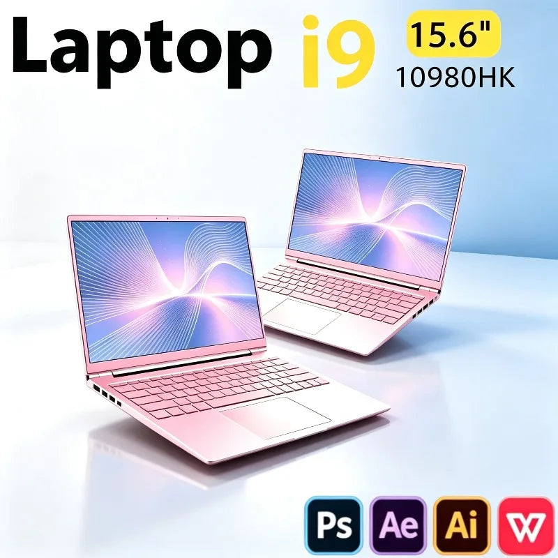 Intel Core i9 10980HK 2026 Optimal 15.6" High-Performance, 2TB SSD, 32GB RAM, Portable Laptop Notebook PC for Office Study