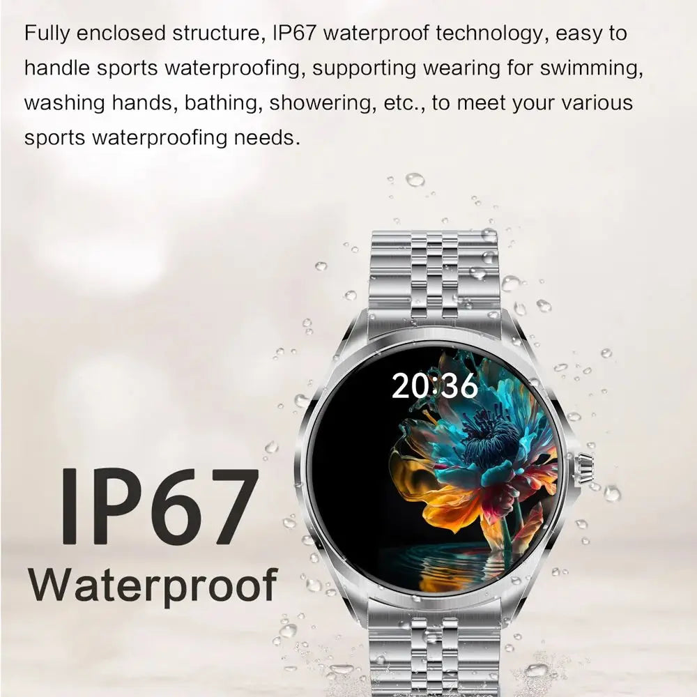 Smart Watch  6.5mm Ultra - Thin 1.43" AMOLED Screen Bluetooth Call 120+ Sports Modes for Daily & Sports