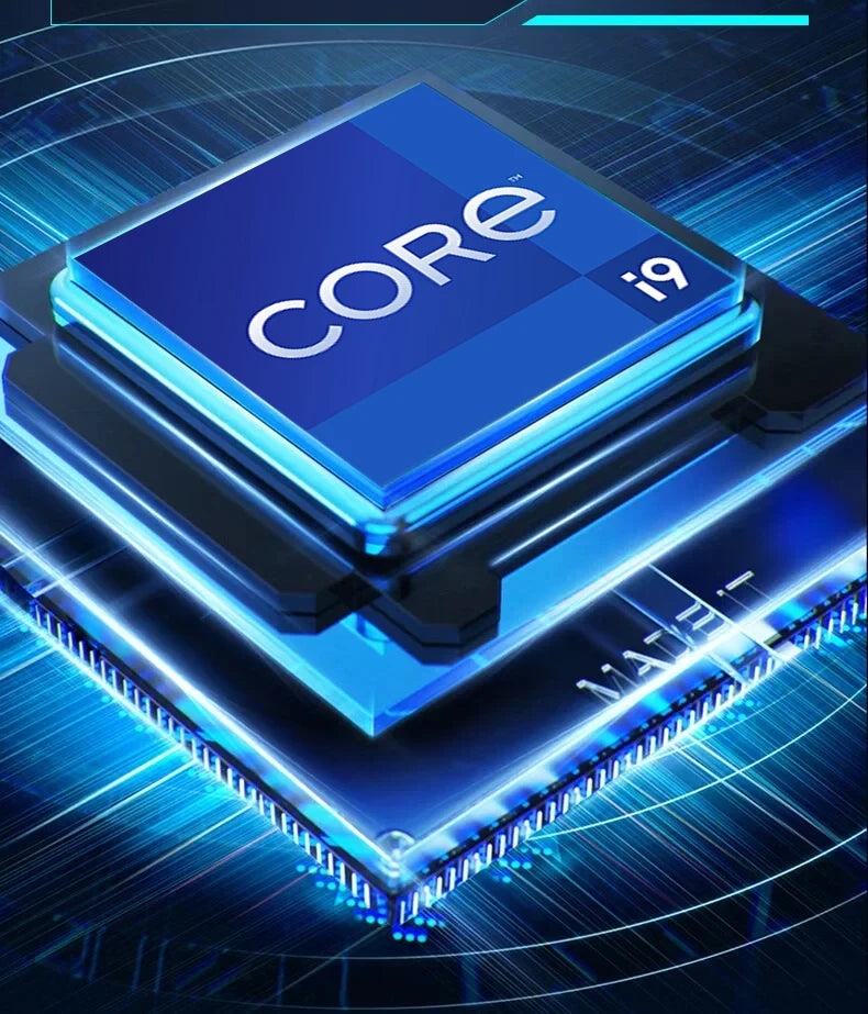 NEW Core I9-10980HK Laptop 16GB RAM 1/2TB SSD Portable Laptops 14.1-inch Windows 11 Pro Notebook Computer Office Gaming