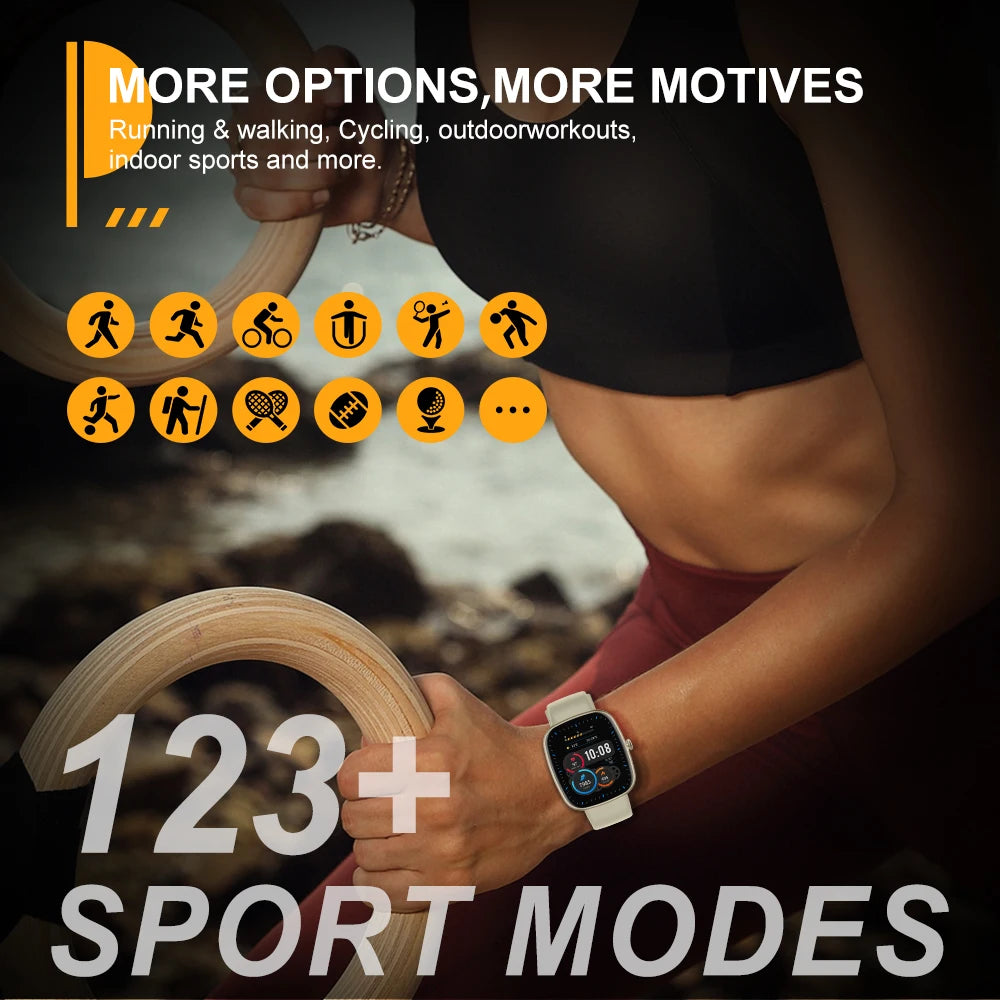 2024 NEW Smart Watch 1.83"  Full Touch Screen Sports Fitness Tracker with Call Function, Step & Calorie Counter Andiod and IOS
