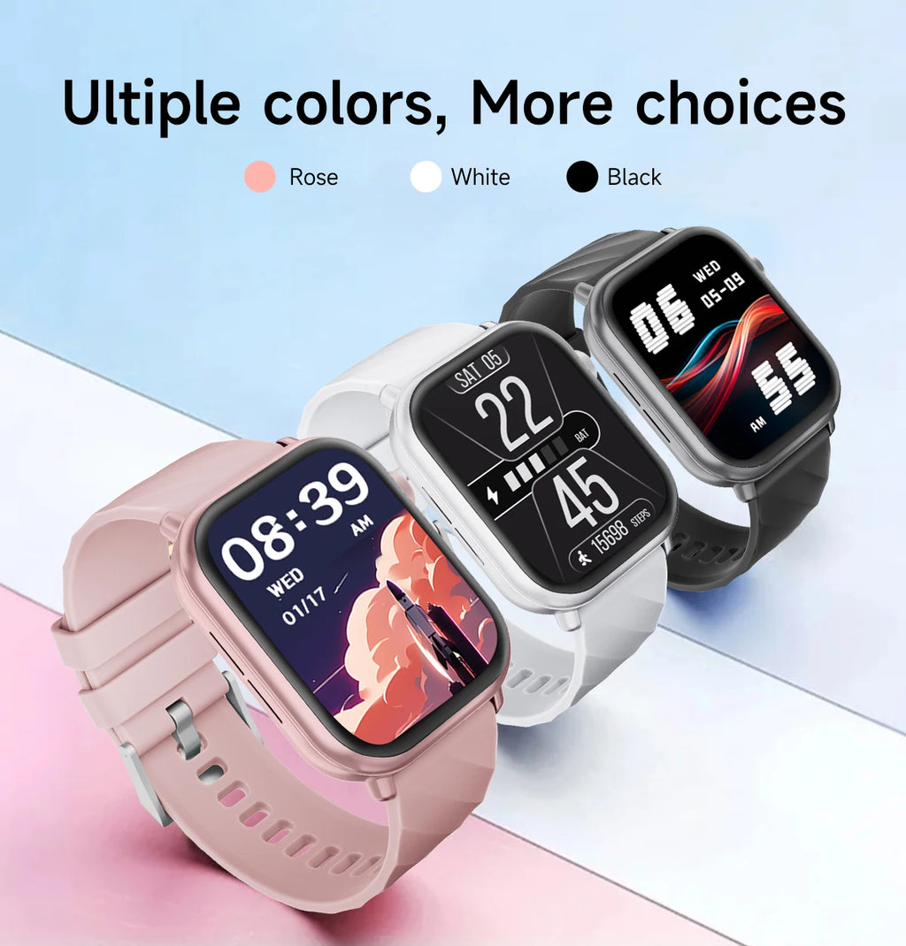 New Smartwatch 2026 1.83''HD Screen AMOLED 1000mAh Large Battery Outdoor Sports Watches IP68 Waterproof for Men Women Gifts