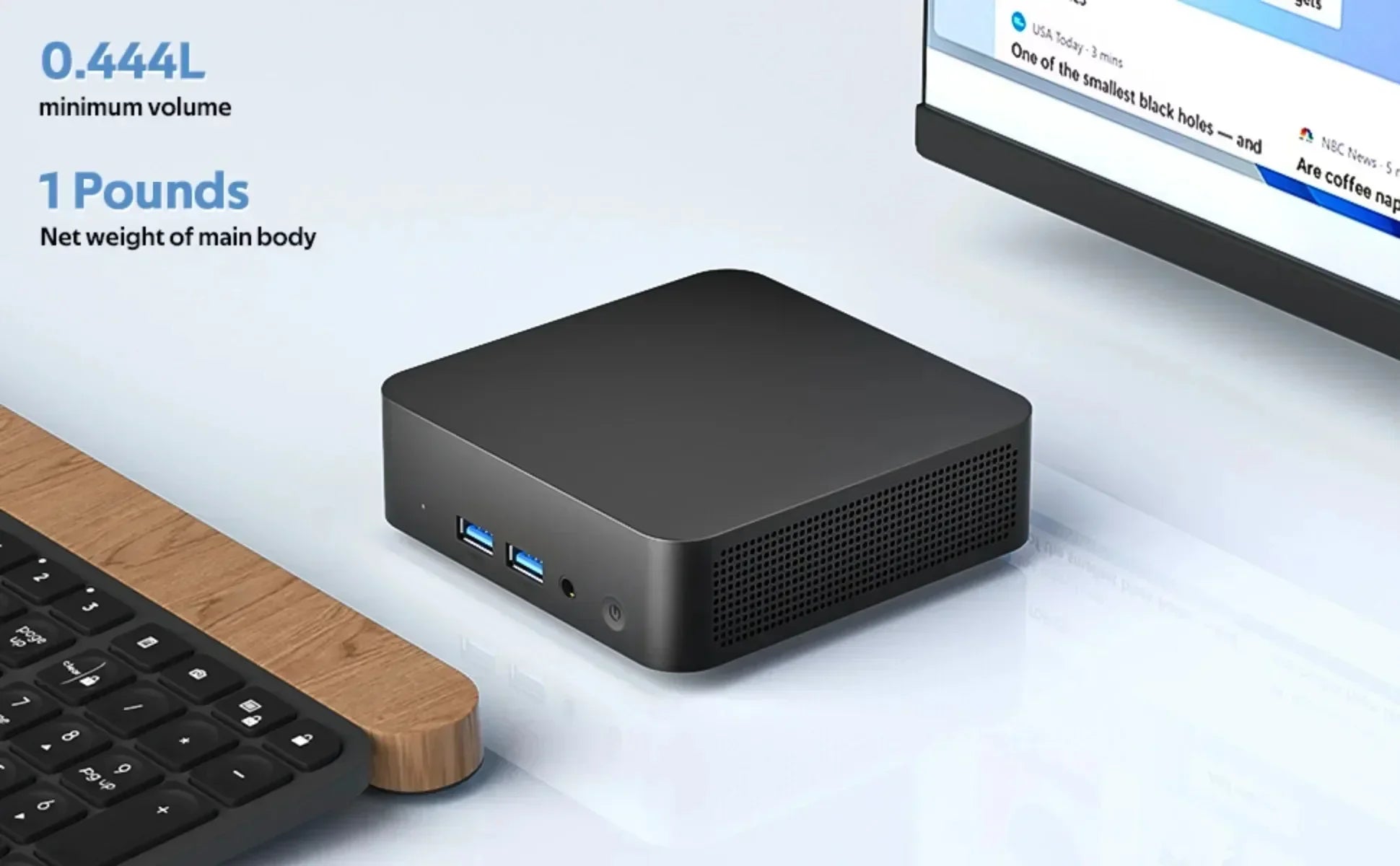 Windows 11 MiniPC Intel Core I9 10980HK 16GB 32GB RAM WIFI6 BT5.2 4K 1TB 2TB SSD 1000Mbps Protable Gaming Computer PC