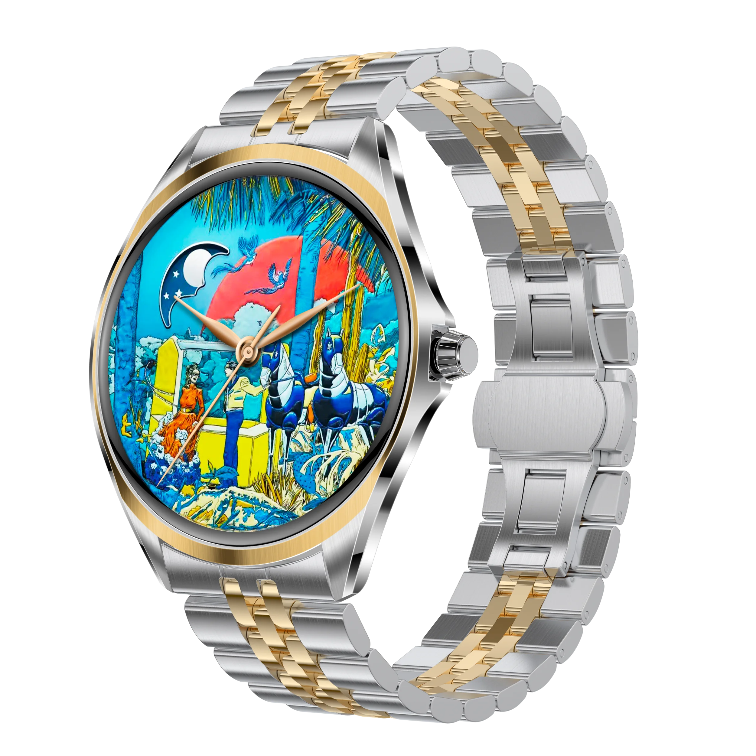 Smart Watch  6.5mm Ultra - Thin 1.43" AMOLED Screen Bluetooth Call 120+ Sports Modes for Daily & Sports